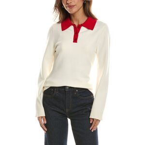 525 America Womens  Polo Sweater